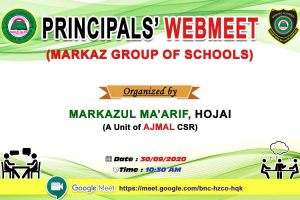 Read more about the article Principals’ Webmeet