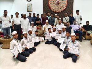 Read more about the article International Yoga Day 2026: Markaz Academy Wins Silver in District-Level Competition